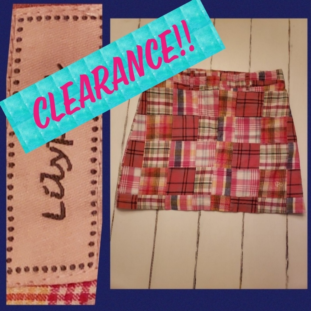Madras skirt